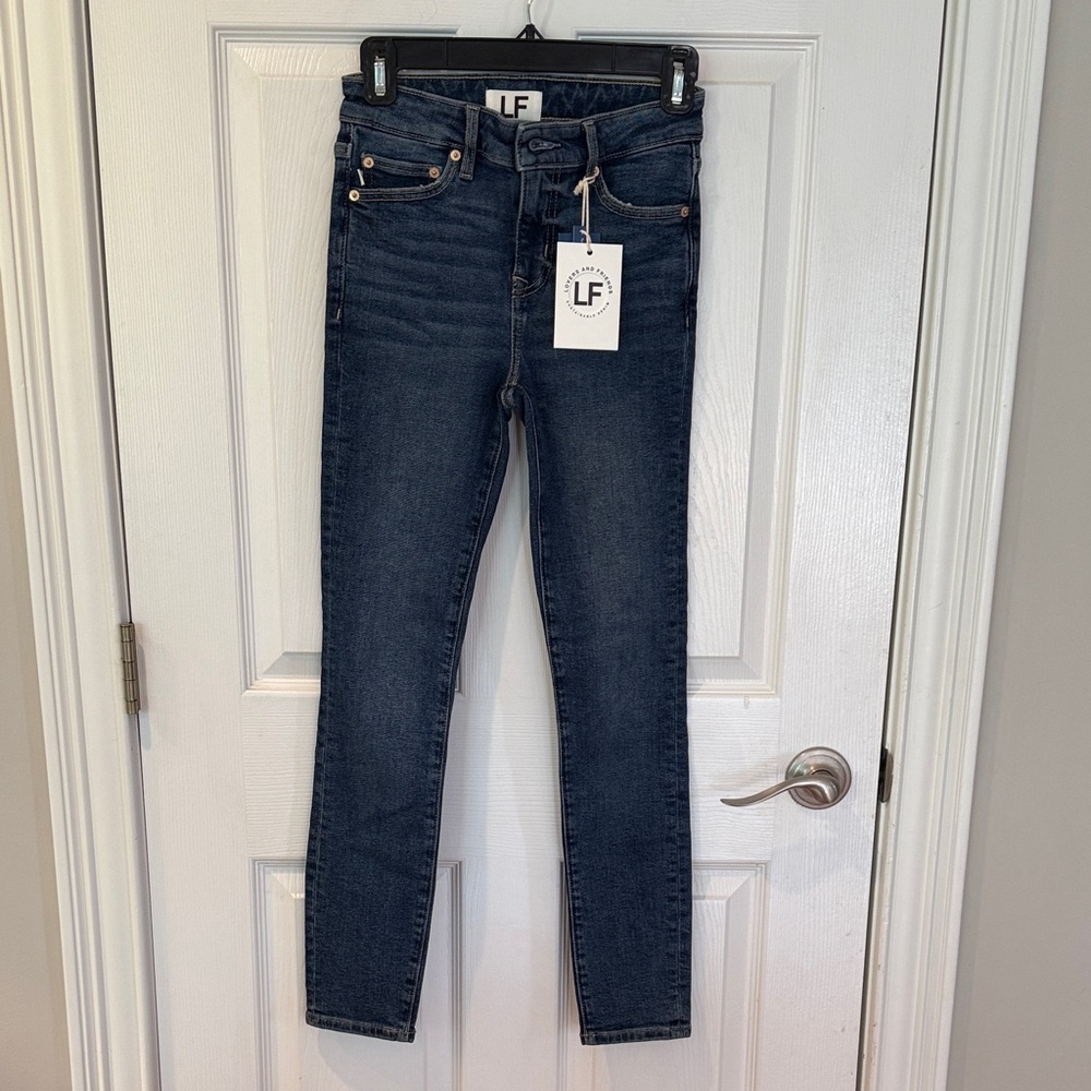 NWT Lovers + Friends Ricky Verona low rise stretch Skinny Jeans